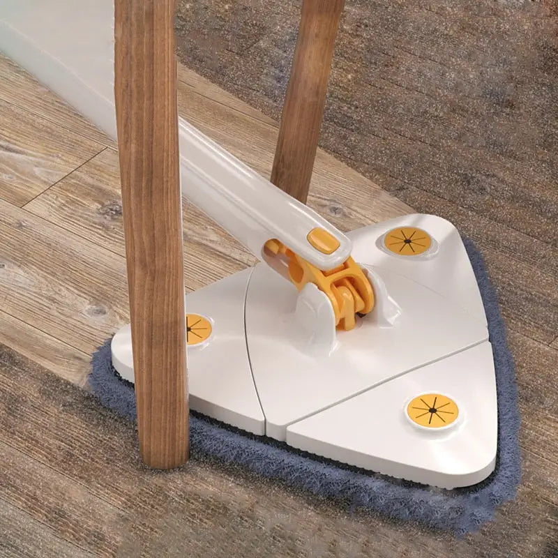 Balai rotatif avec 6 serpillères microfibres offertes