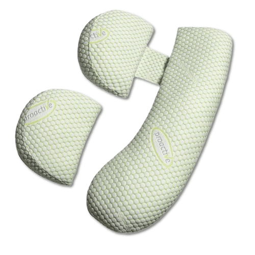 Coussin latéral ergonomique de soutien pour grossesse