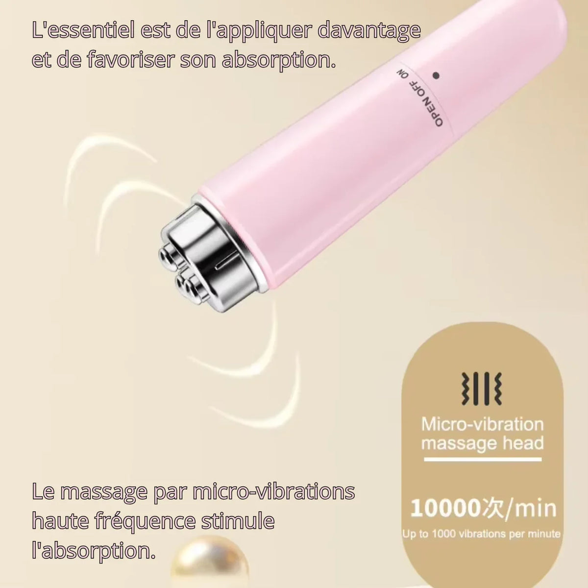 Mini masseur électrique compact pour les yeux