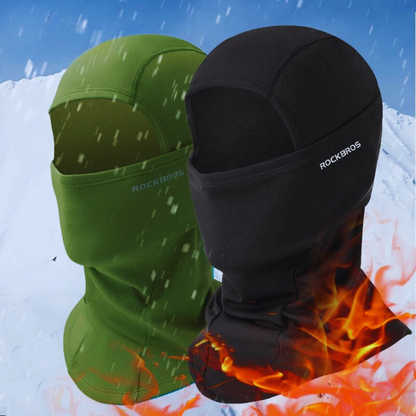 Masque facial thermique en tissu stretch pour ski d’hiver