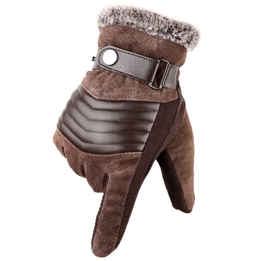 Gants Cuir Casual pour Homme - Santeova
