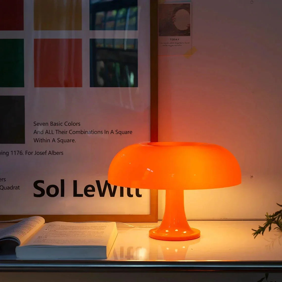 Scandinavian Design Mushroom Lamp